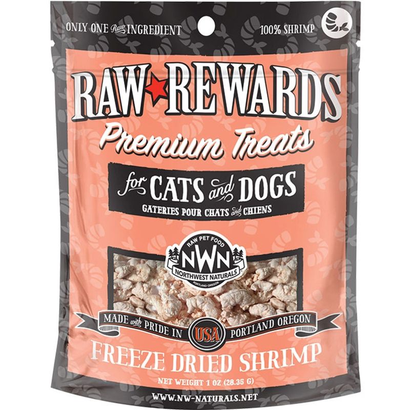 Northwest Naturals Dog &amp; Cat Freeze Dried Treats Shrimp 1oz