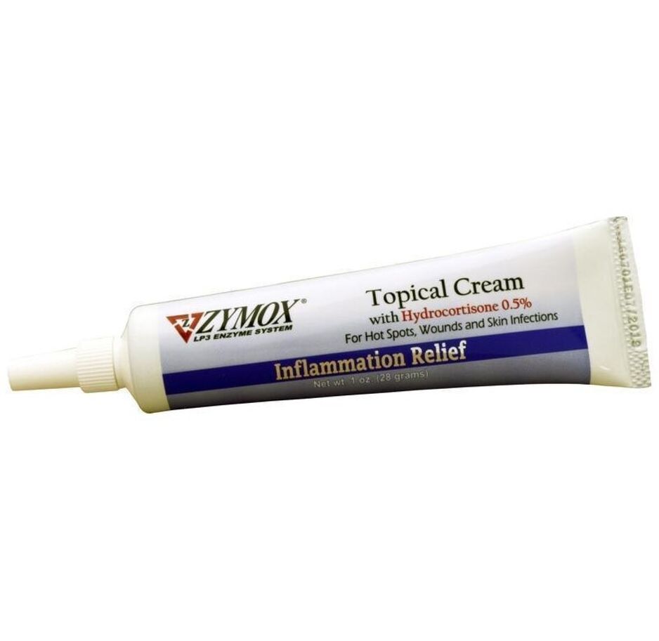 Zymox Dog &amp; Cat Topical Cream With Hydrocortisone 1oz