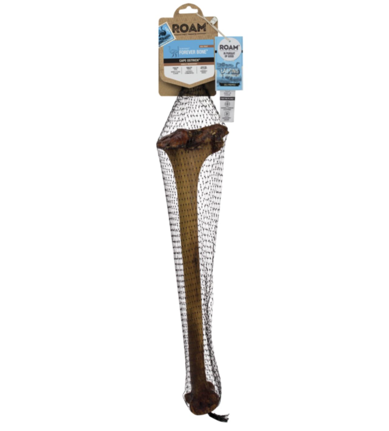 Roam Dog Forever Bone Ostrich 1pk