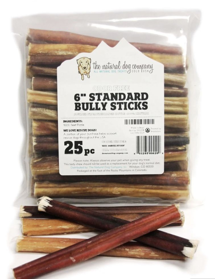 Tuesday&#39;s Dog Standard Bully Stick 6inch