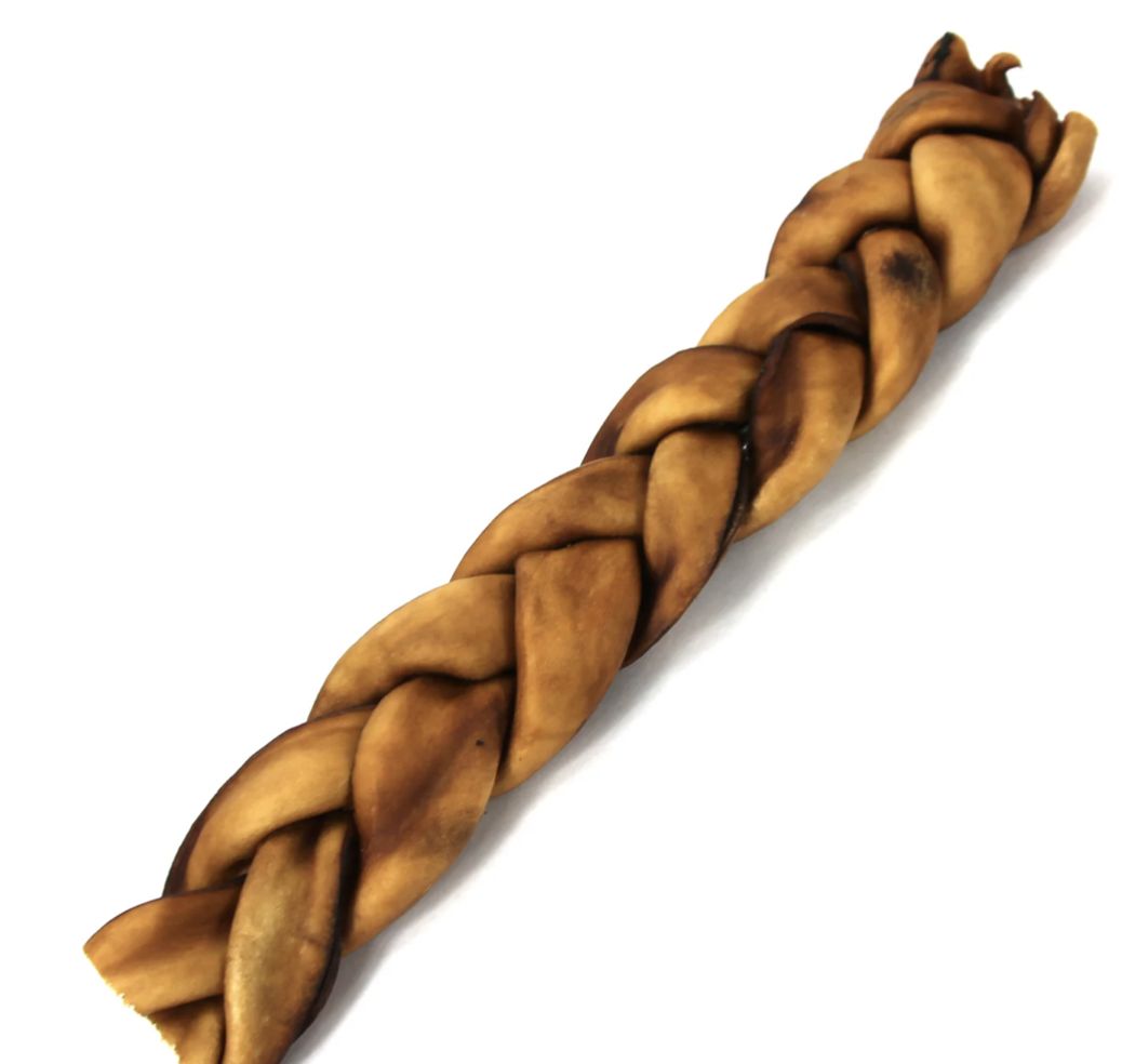 Tuesday&#39;s Dog Jumbo Braided Collagen Stick 12inch