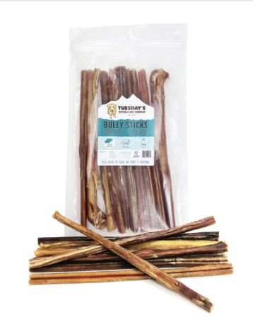 Tuesday&#39;s Dog  Odor Free Bully Sticks 12inch 16oz