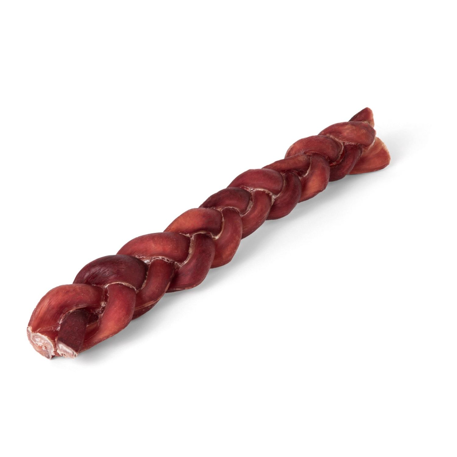 Mika &amp; Sammy&#39;s Dog Braided Bully Stick, Size: 12&#39;&#39;