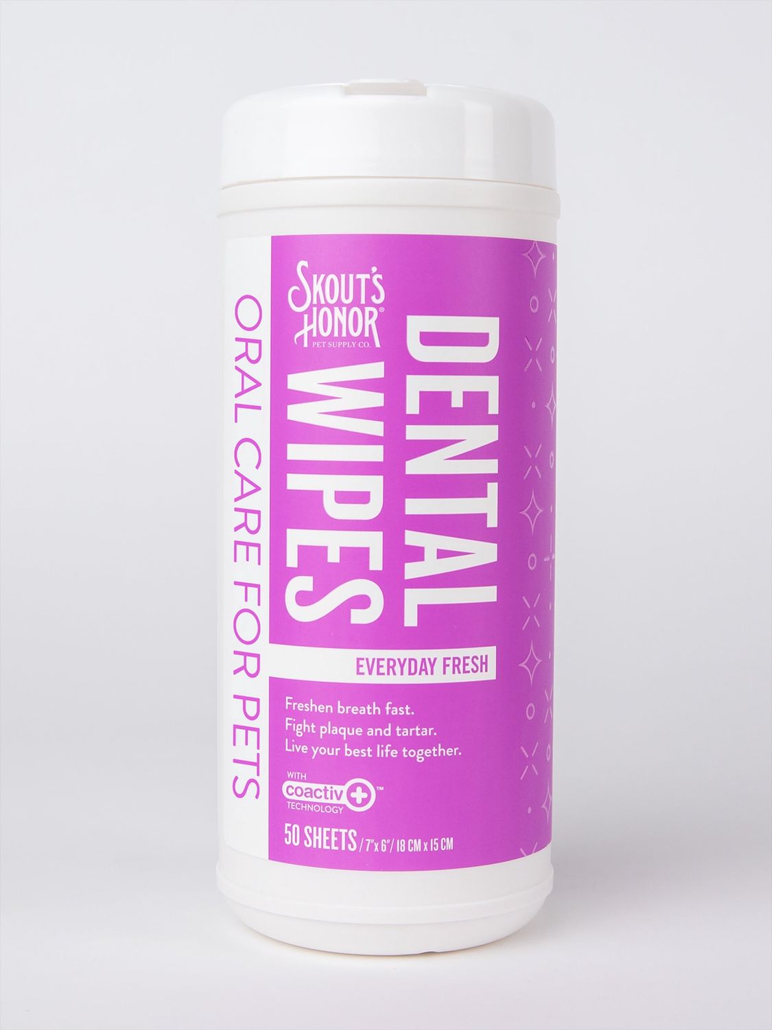 Skout&#39;s Honor Dental Wipes 50ct