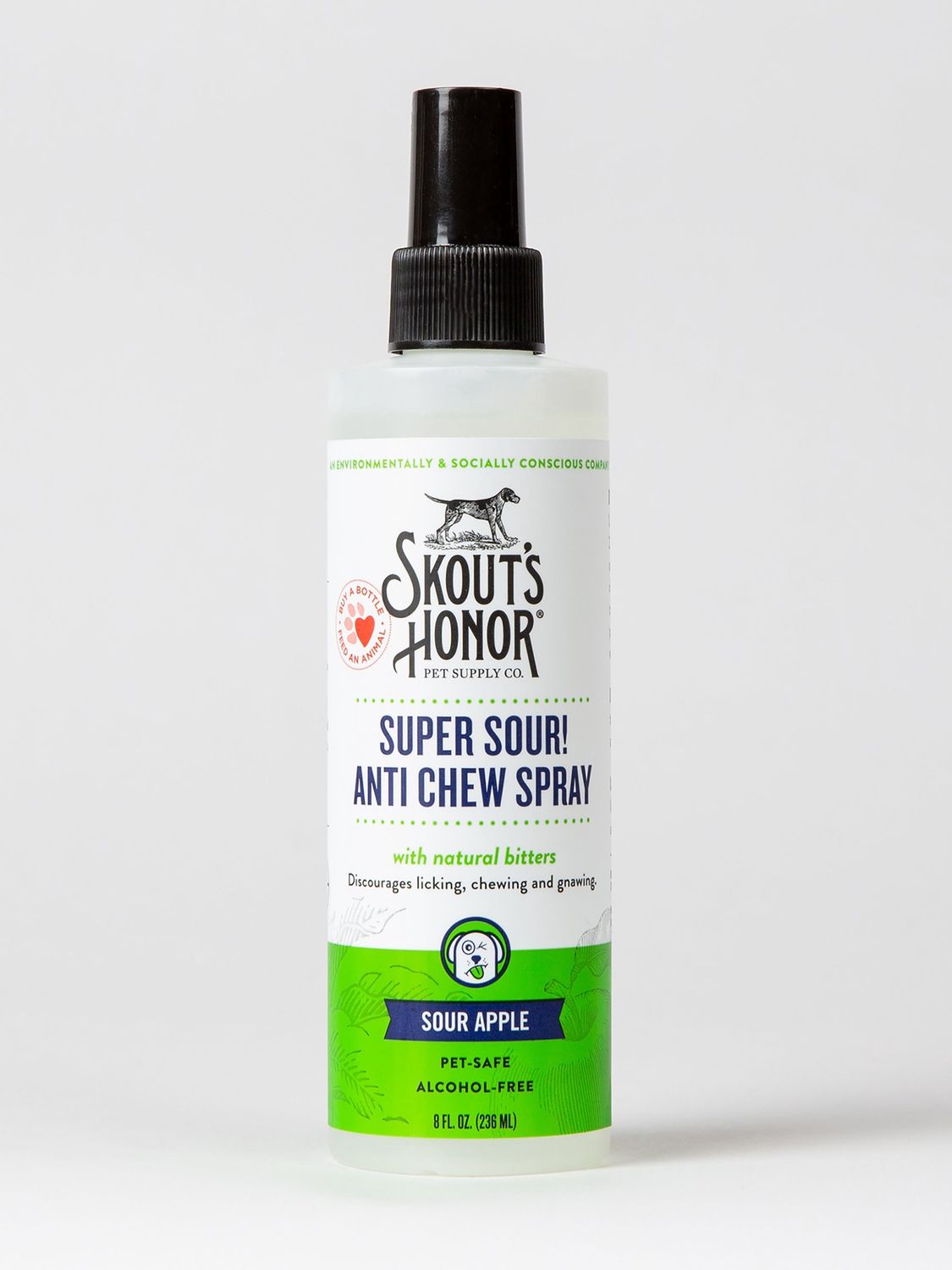 Skout&#39;s Honor Dog Super Sour! Anti Chew Spray 16oz