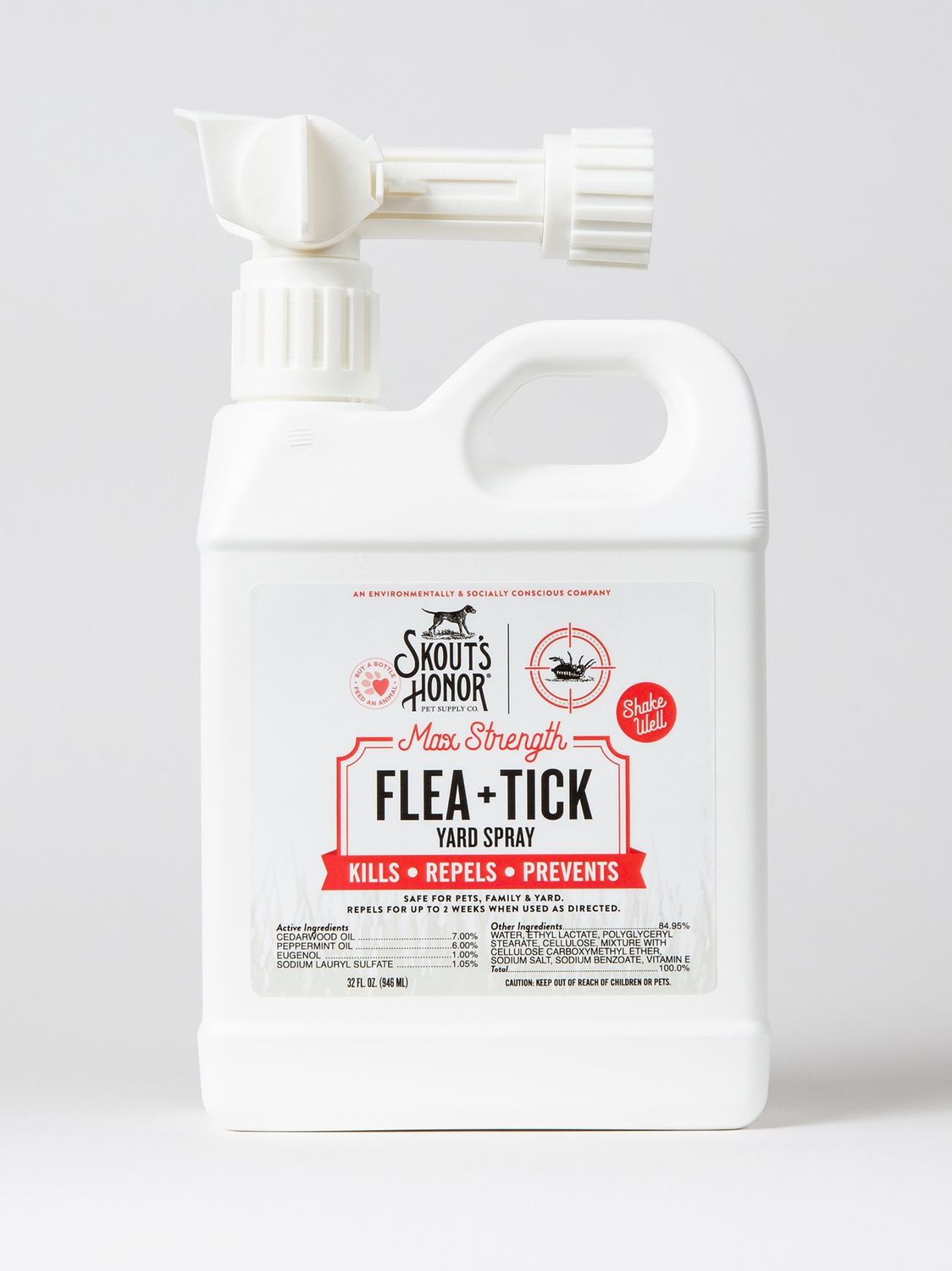 Skout&#39;s Honor Flea+Tick Yard Spray 32oz