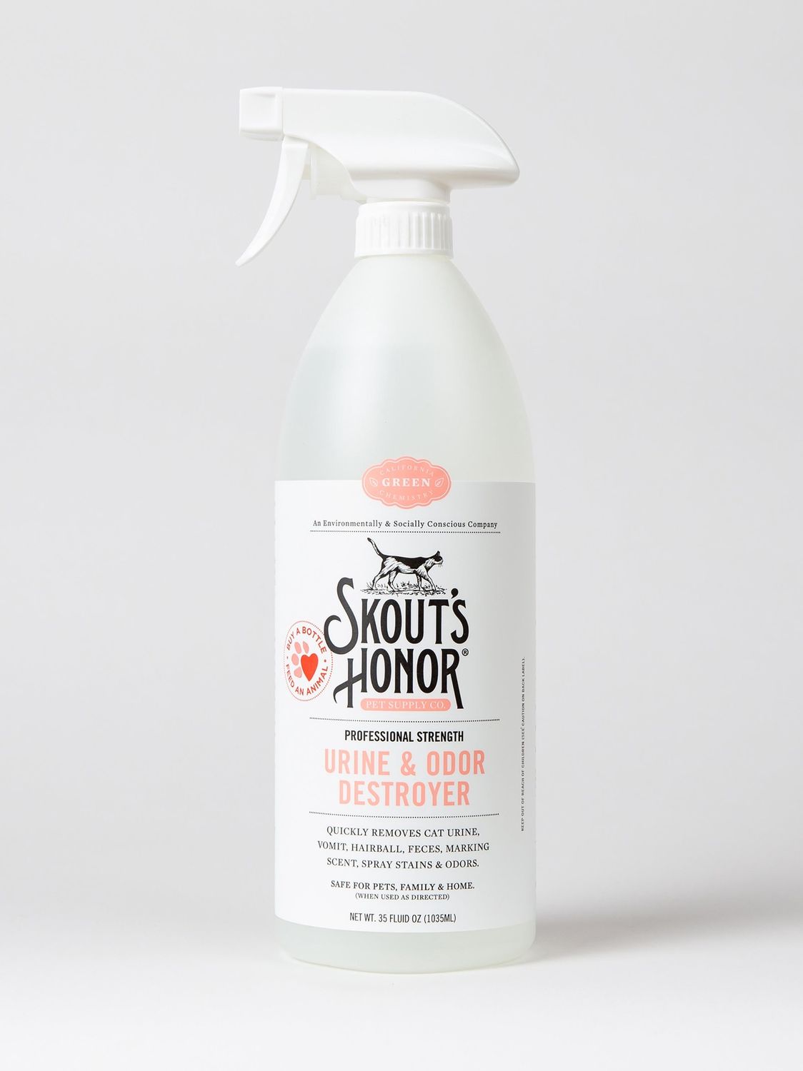Skout&#39;s Honor Cat Urine &amp; Odor Destroyer 35oz