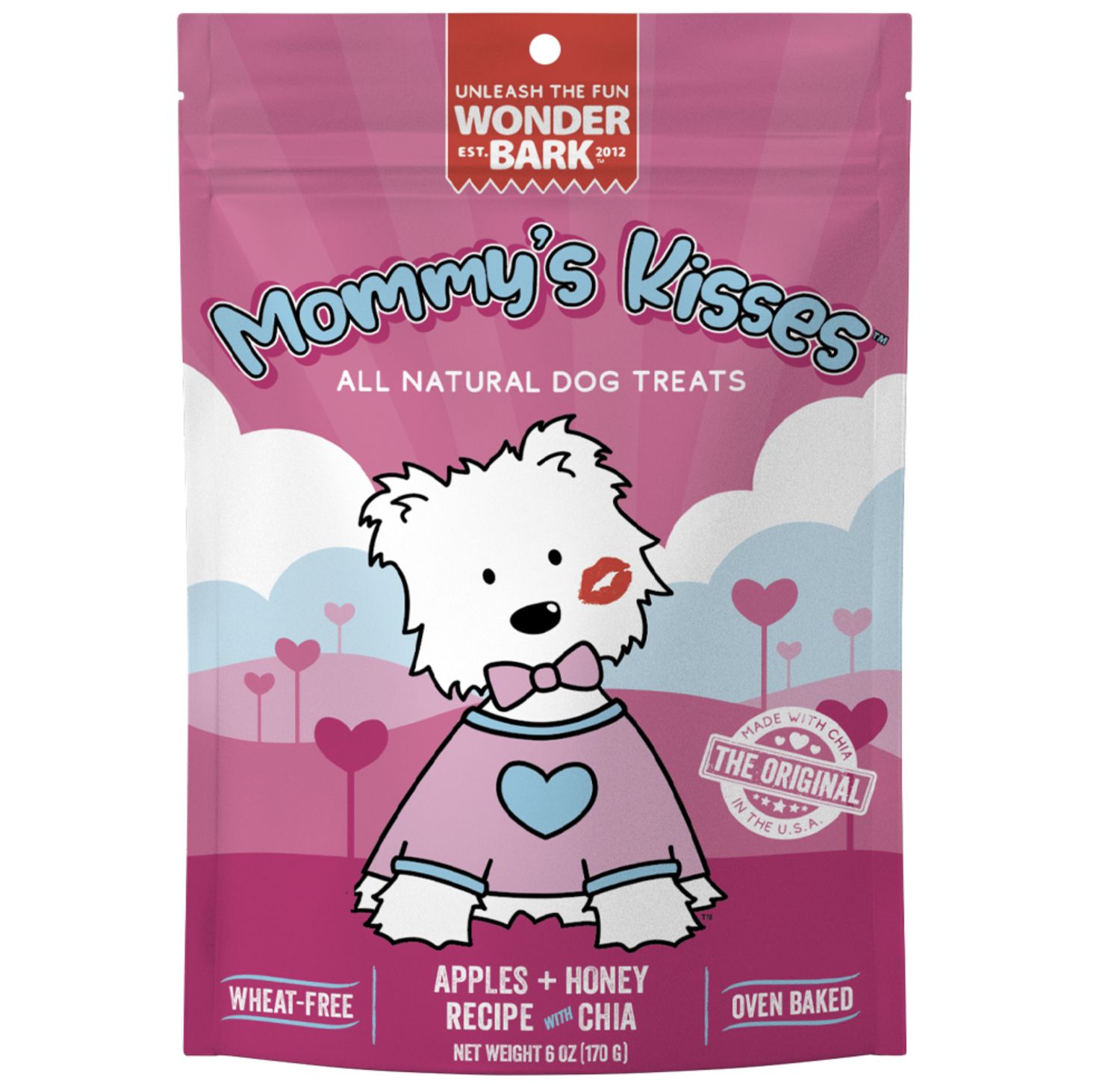 Einstein Pets Dog Treat Mommy&#39;s Kisses 6oz