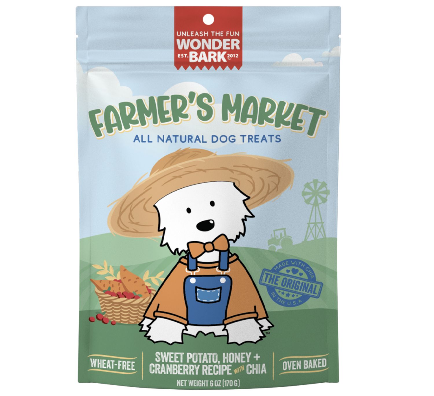 Einstein Pets Dog Treat Farmer&#39;s Market 6oz