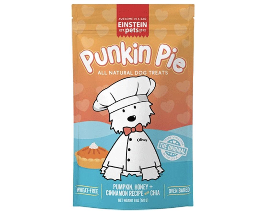 Einstein Pets Dog Treat Punkin Pie 6oz