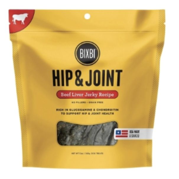 Bixbi Dog Hip &amp; Joint Beef Liver Jerky 12oz