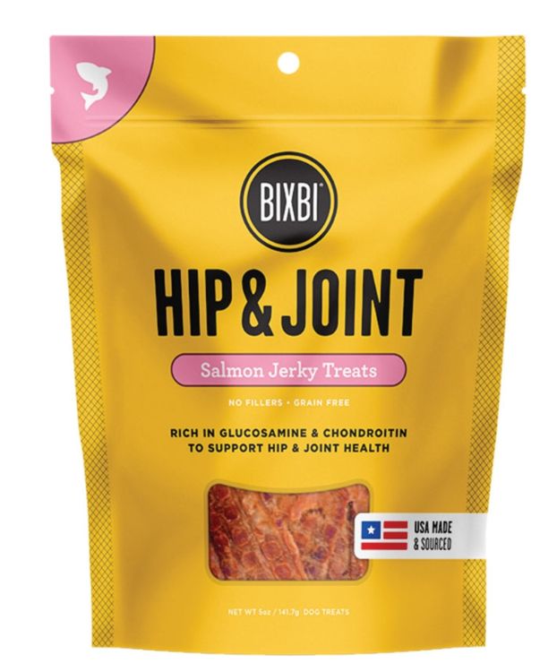Bixbi Dog Hip &amp; Joint Salmon Jerky, Size: 5oz