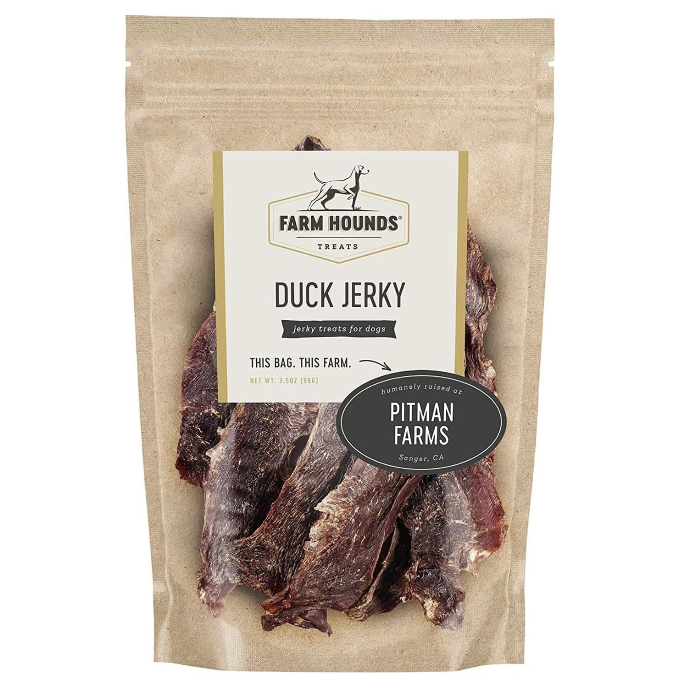 Farm Hounds Dog Duck Jerky 3.5oz