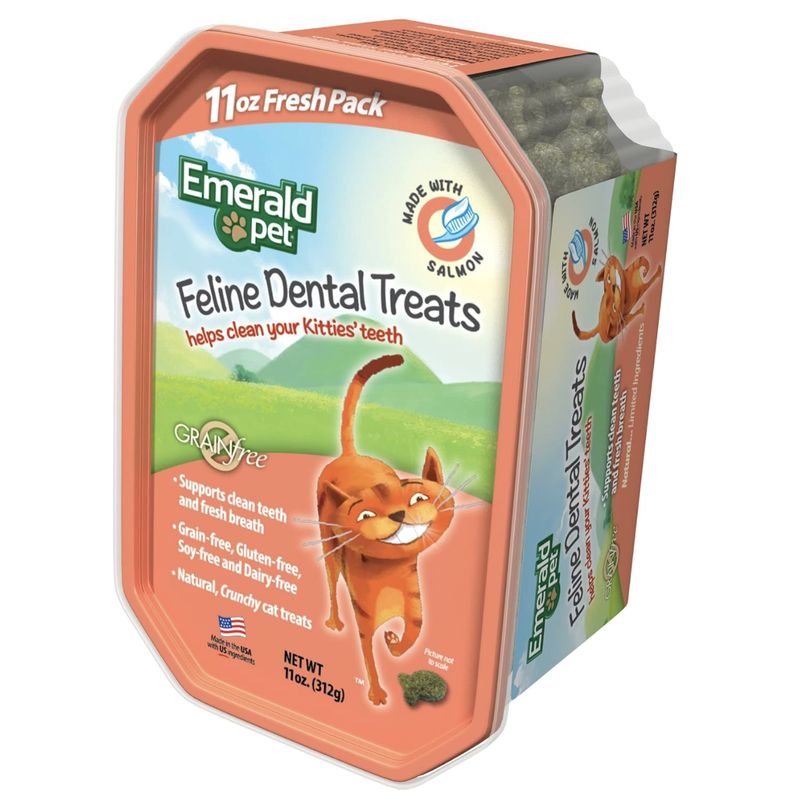 Emerald Pet Cat Dental Treats Salmon