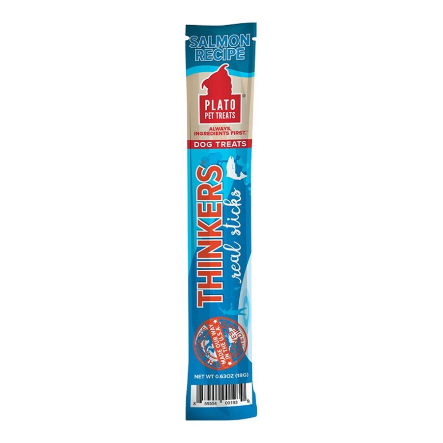 Plato Pet Treats Dog Thinker Single Salmon