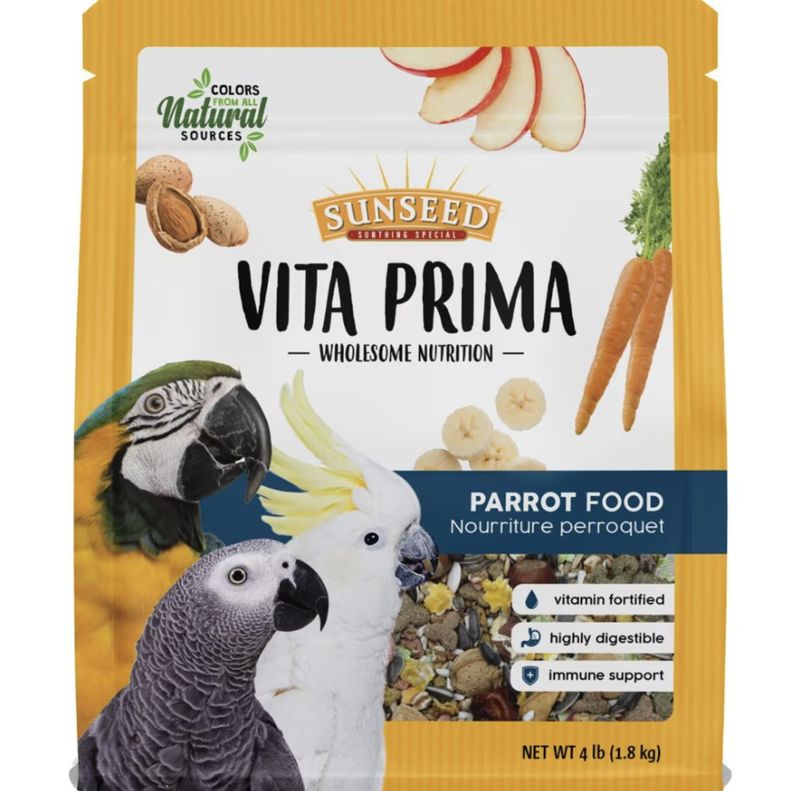 Sunseed Vita Prima Parrot Food 4lb