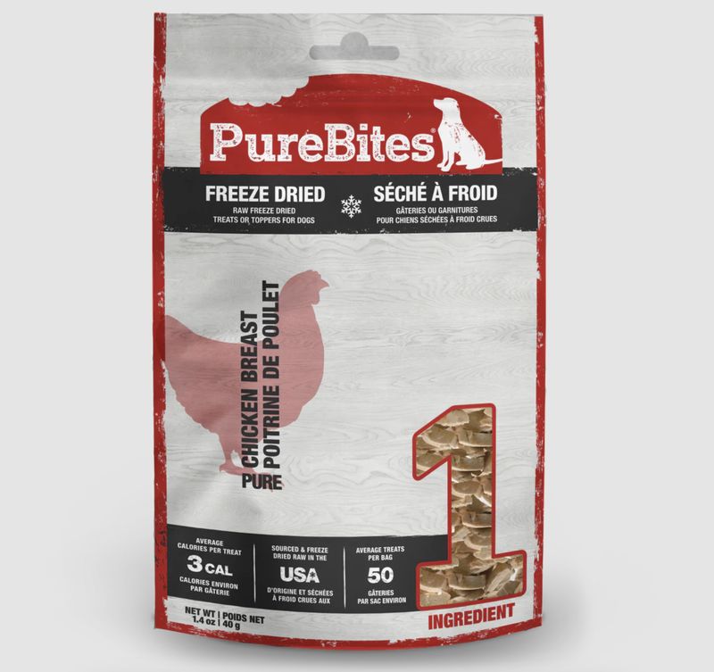 PureBites Dog Freeze Dried Chicken Breast