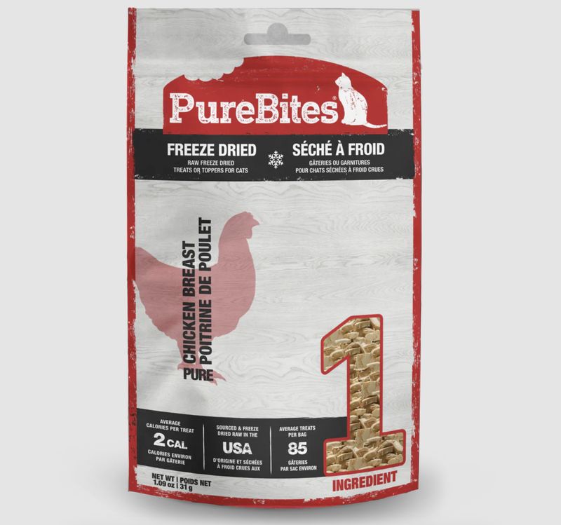 PureBites Cat Freeze Dried Chicken Breast