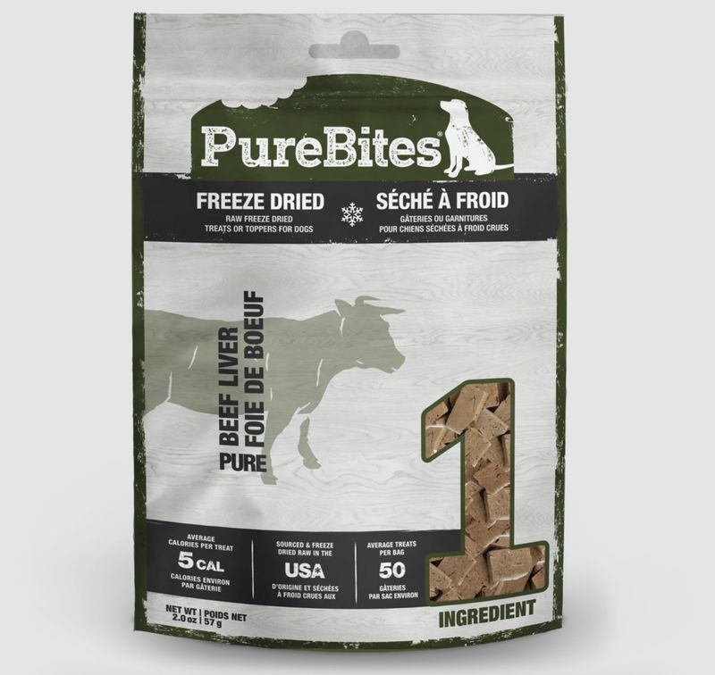 PureBites Dog Freeze Dried Beef Liver