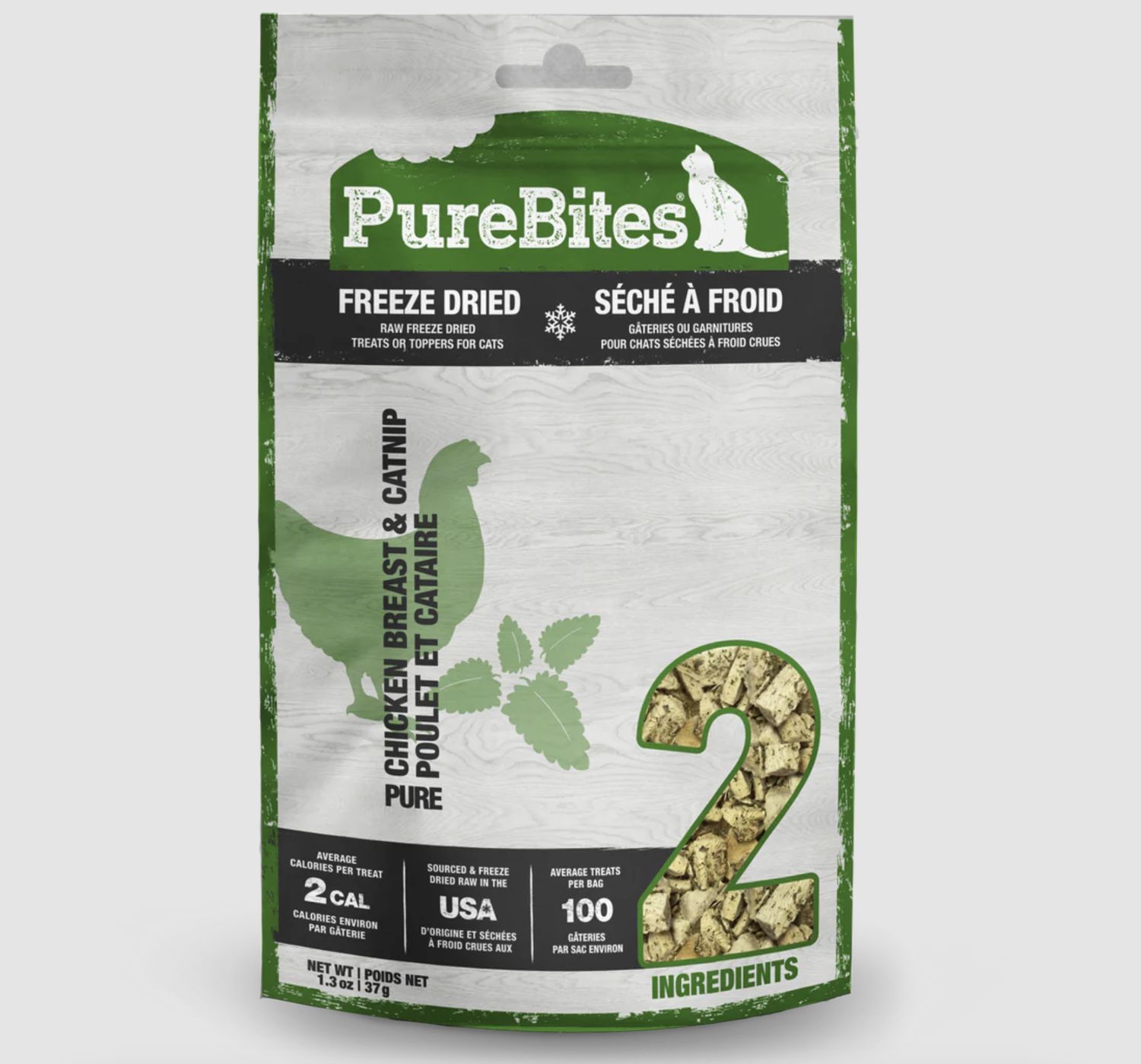 PureBites Cat Freeze Dried Chicken &amp; Catnip 1.09oz