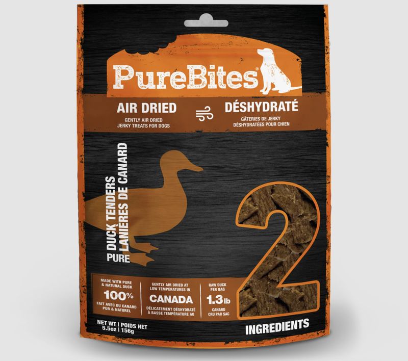 PureBites Dog Jerky Duck 5.5oz