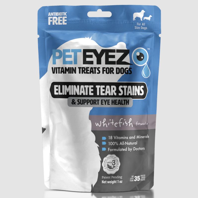 Pet Eyez Dog Tear Stain Vitamin Whitefish 1oz