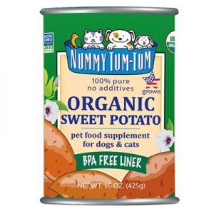 Nummy Tum Tum Dog &amp; Cat Organic Sweet Potato 15oz, Amount: 12 case