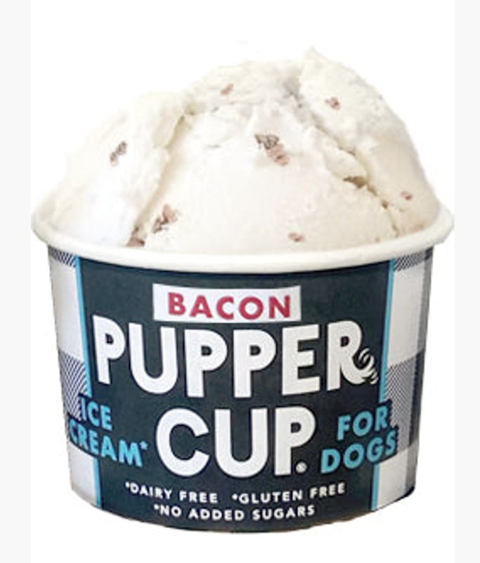 Pupper Cup Dog Ice Cream Bacon 3oz
