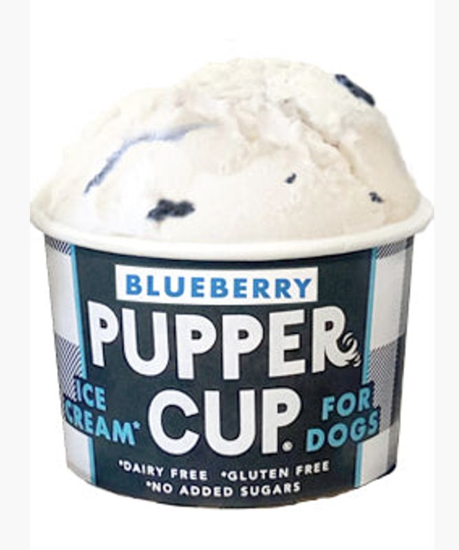 Pupper Cup Dog Ice Cream Blueberry 3oz