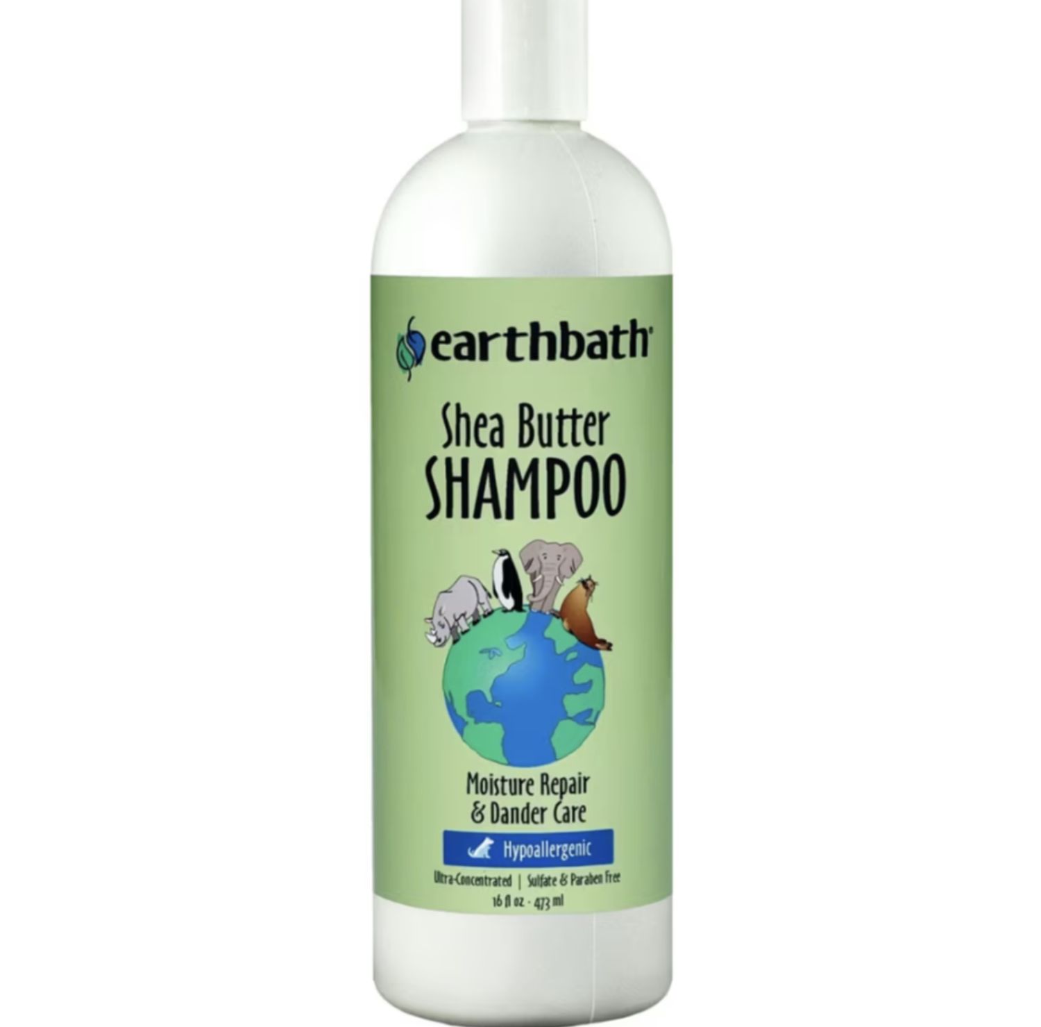 Earthbath Hypoallergenic Pet Shampoo Shea Butter 16oz
