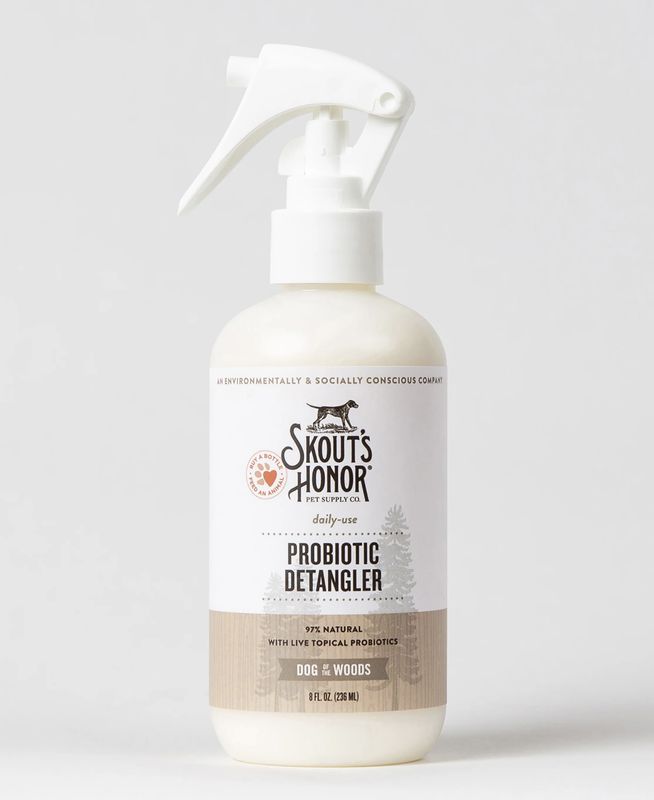 Skout&#39;s Honor Dog Detangler Dog Of The Woods 8oz