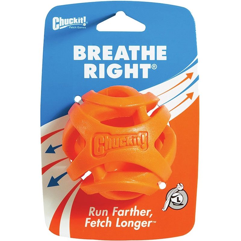 Chuckit! Dog Breathe Right Fetch Ball 1 Pack