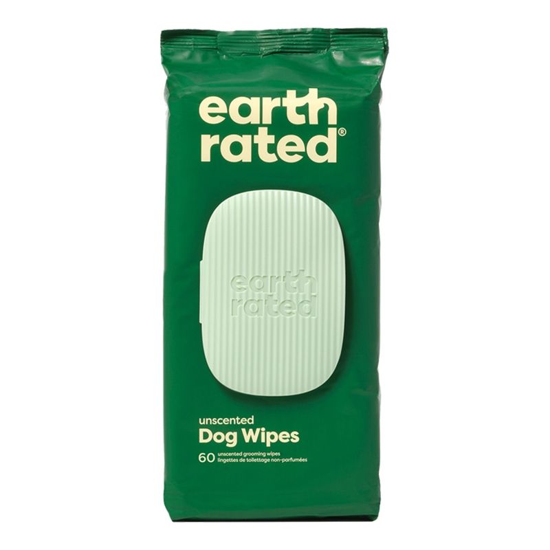 Earth Rated Dog Grooming Wipes Unscented