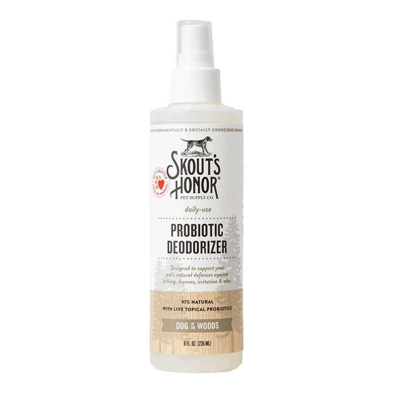 Skout&#39;s Honor Dog Deodorizer Dog Of The Woods 8oz