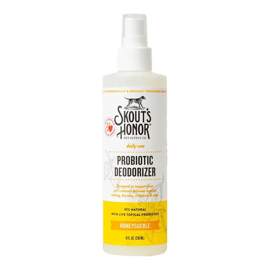 Skout&#39;s Honor Dog Deodorizer Honeysuckle 8oz