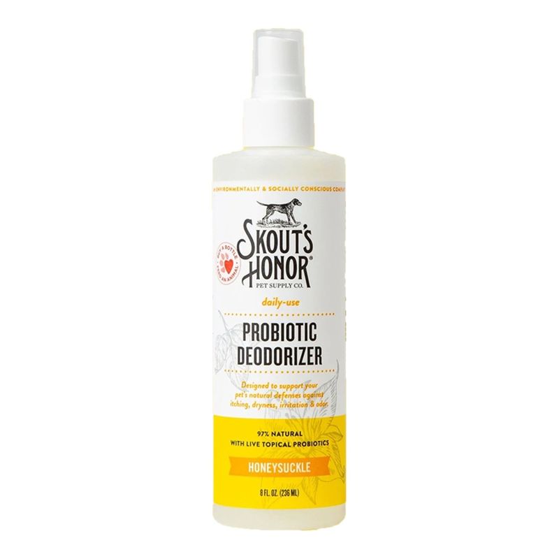 Skout&#39;s Honor Dog Deodorizer Honeysuckle 8oz