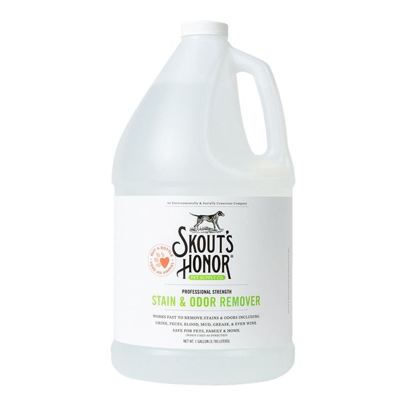 Skout&#39;s Honor Dog Remover Stain &amp; Odor 1 Gallon