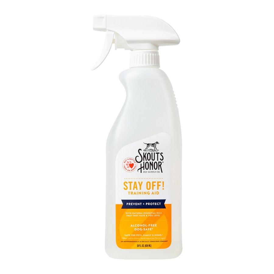 Skout&#39;s Honor Dog Stay Off Spray 28oz