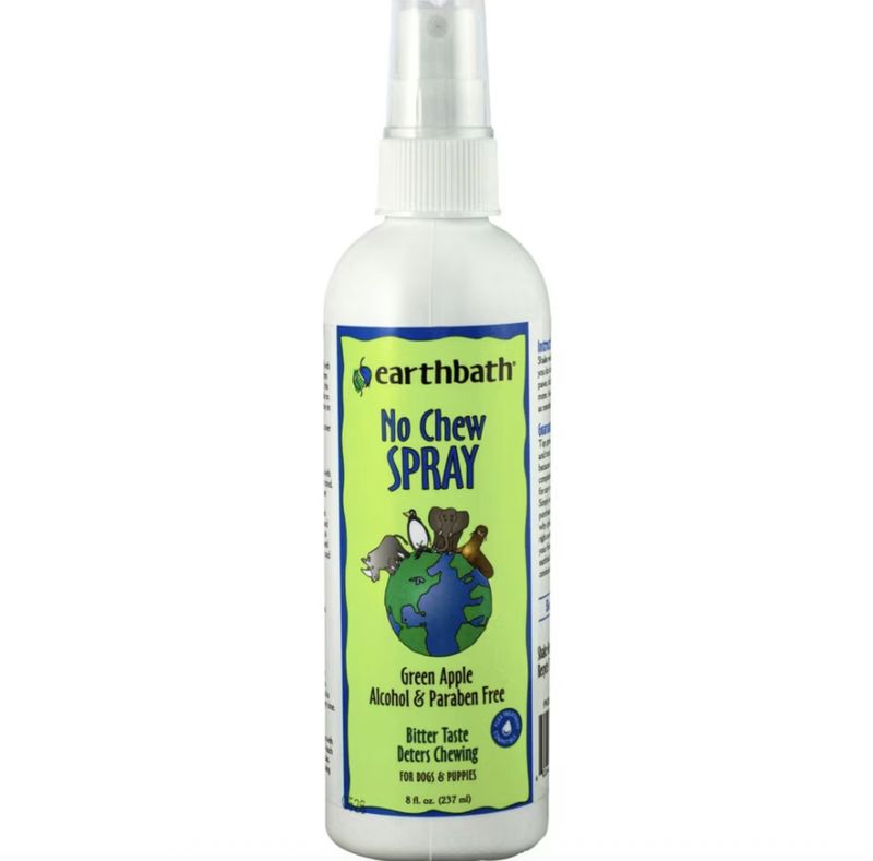 Earthbath No-Chew Bitter Apple Spray 8oz
