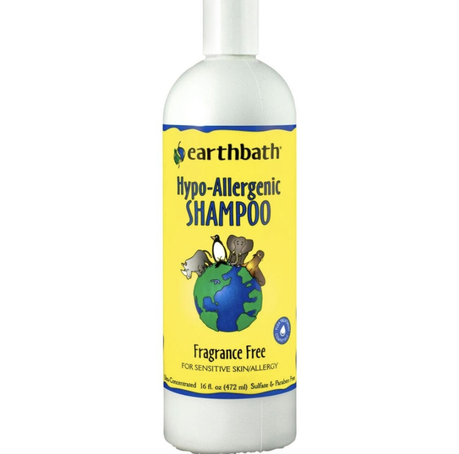 Earthbath Hypoallergenic Pet Shampoo 16oz