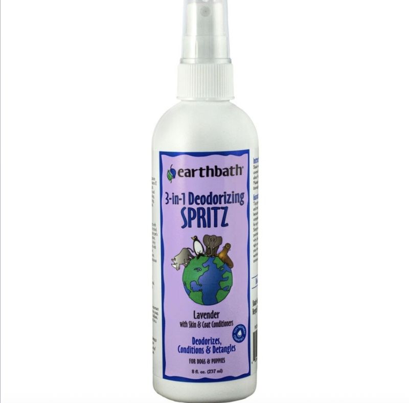 Earthbath 3-In-1 Deodorizing Spritz Lavender 8oz