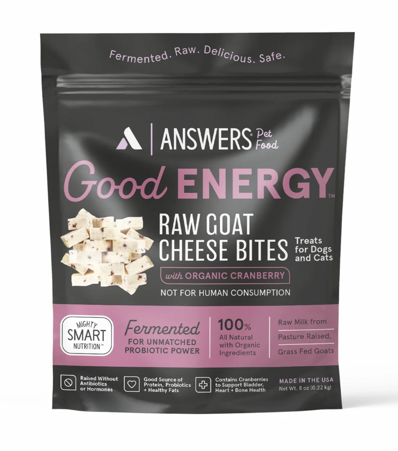 Answers Frozen Goat Cheese Cranberry 8oz