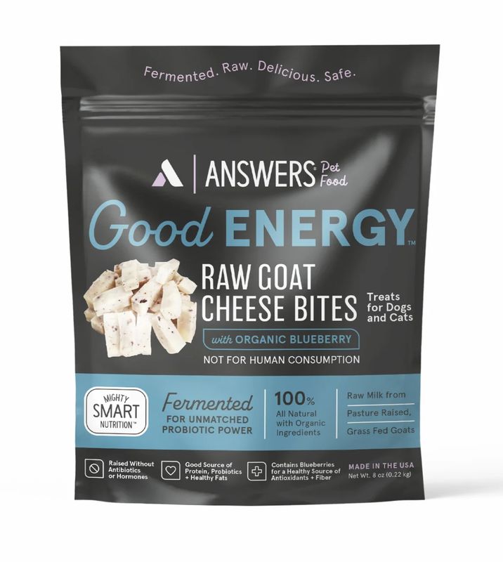 Answers Frozen Goat Cheese Blueberry 8oz