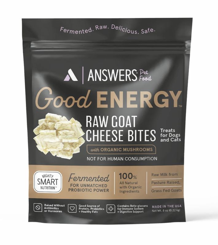 Answers Frozen Goat Cheese Mushroom 8oz