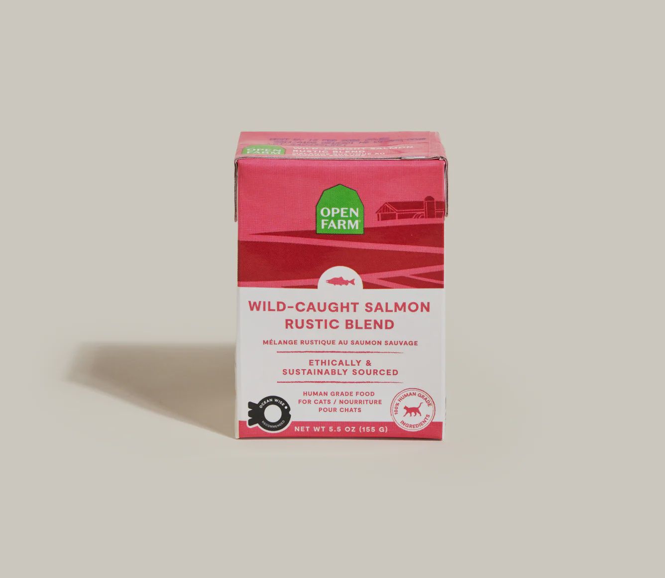 Open Farm Cat Grain Free Blend Wild Salmon 5.5oz