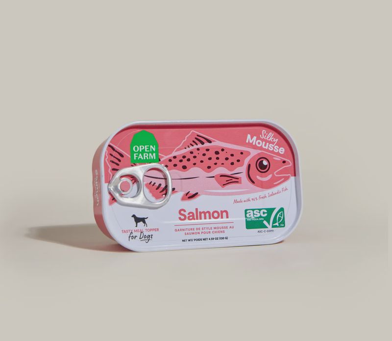 Open Farm Dog Topper Grain Free Salmon 4.59oz