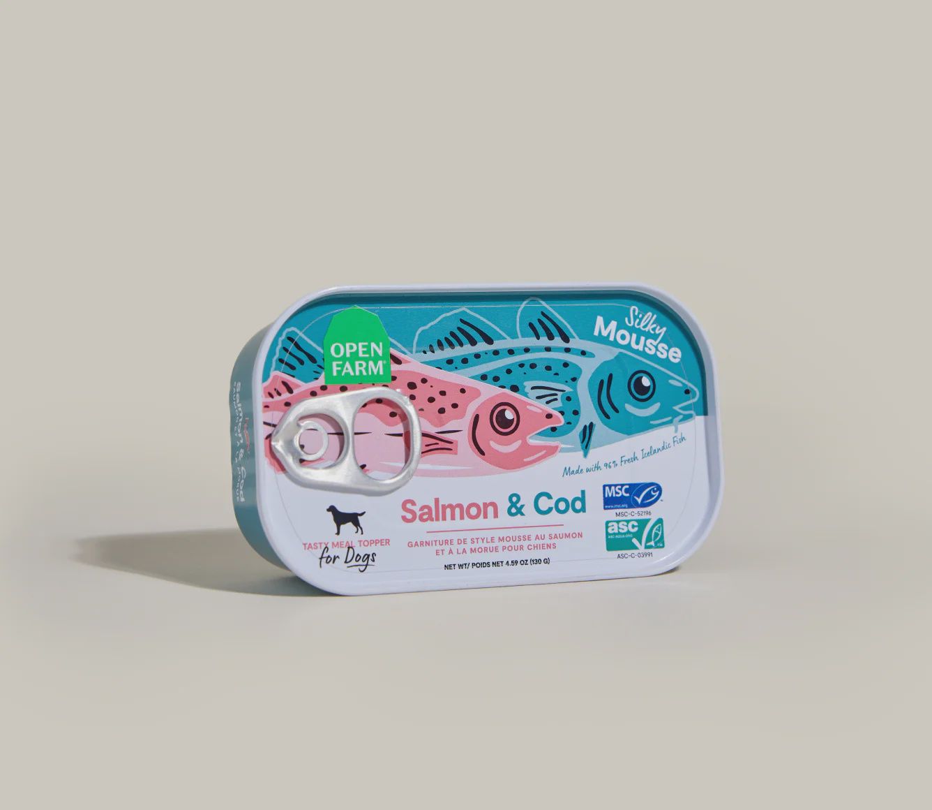 Open Farm Dog Topper Grain Free Salmon &amp; Cod 4.59oz