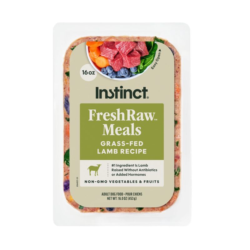 Instinct Dog Frozen FreshRaw Meals Lamb 8oz