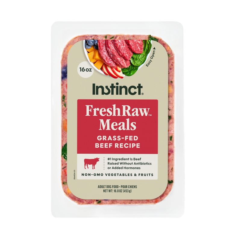 Instinct Dog Frozen FreshRaw Meals Beef 8oz