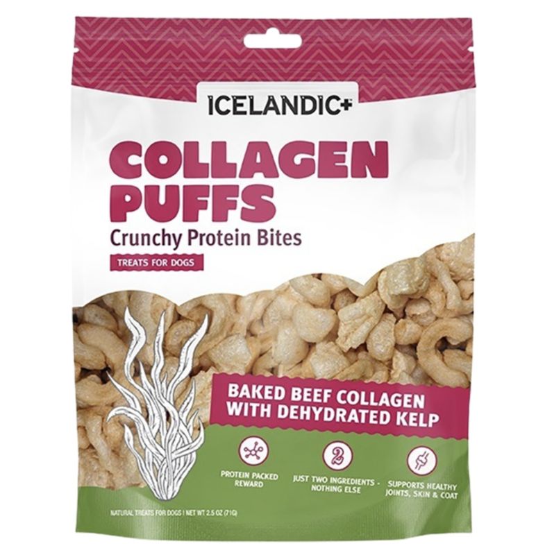 Icelandic Dog Collagen Puffs with Kelp